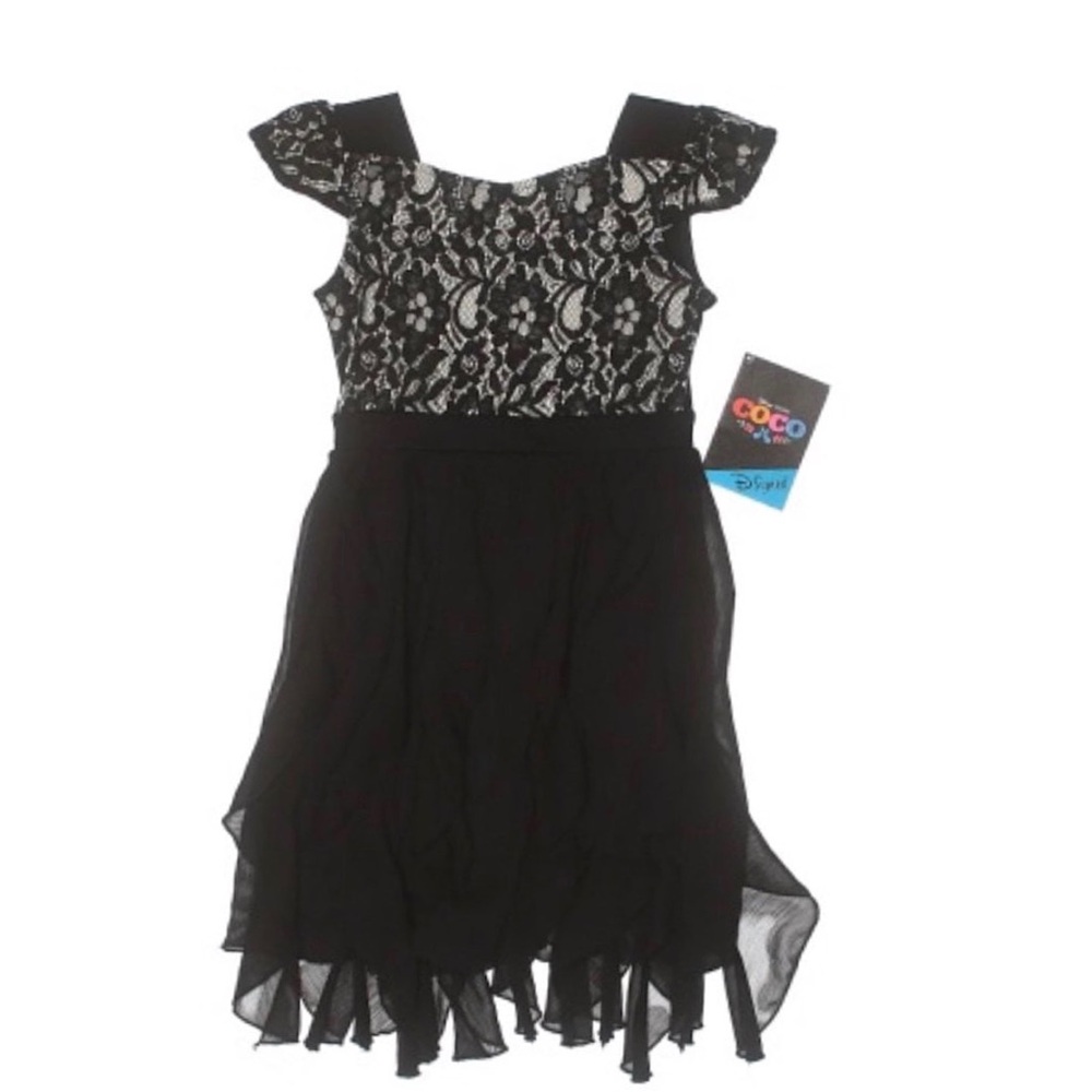 Disney Pixar Coco Girls Lace Party Dress